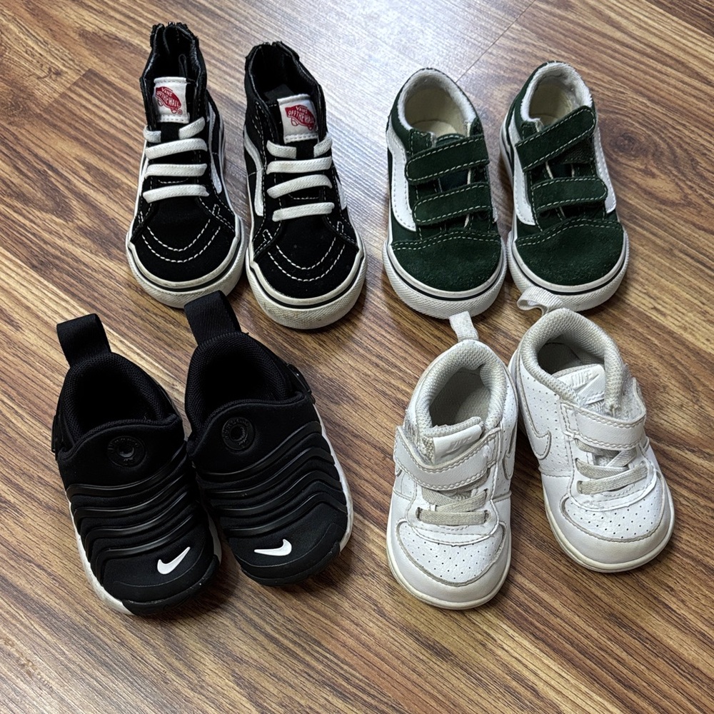 Nike and Vans Toddler Sneakers